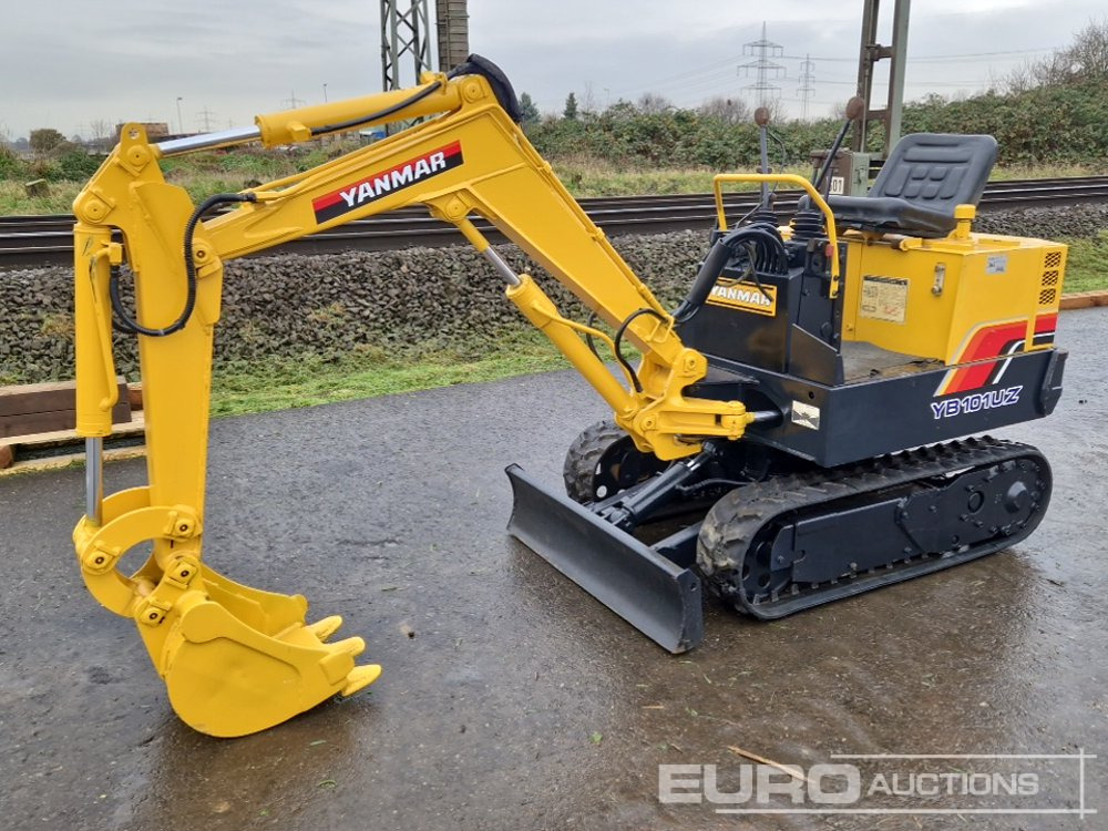 Yanmar YB101UZ - Mini excavator: picture 1 Yanmar YB101UZ - Mini excavator: picture 1