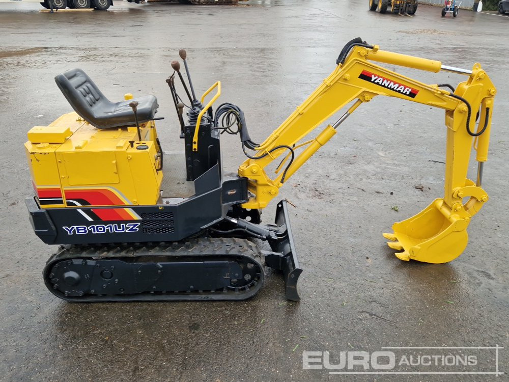 Yanmar YB101UZ - Mini excavator: picture 5 Yanmar YB101UZ - Mini excavator: picture 5