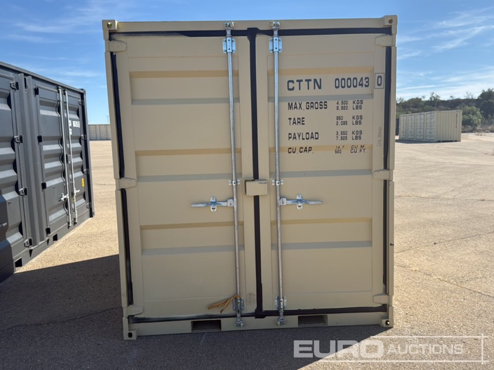 10.2ft Mini Container, Single Walk Door, Look Box, Window, Fork Pockets / Contenedor - Shipping container: picture 5 10.2ft Mini Container, Single Walk Door, Look Box, Window, Fork Pockets / Contenedor - Shipping container: picture 5