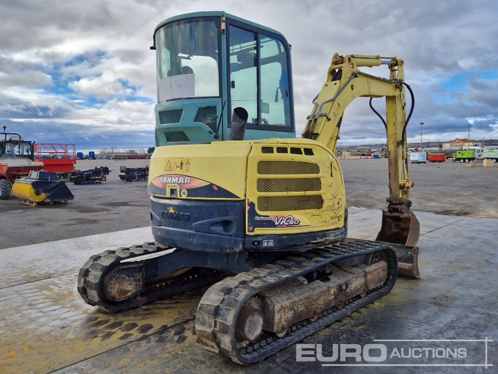 2010 Yanmar ViO50 U - Mini excavator: picture 5 2010 Yanmar ViO50 U - Mini excavator: picture 5