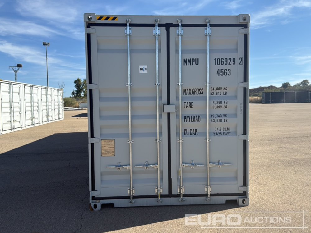 2025 40 HQ Container, One Side Mult-Door, 4 Doors / Contenedor - Shipping container: picture 5 2025 40 HQ Container, One Side Mult-Door, 4 Doors / Contenedor - Shipping container: picture 5