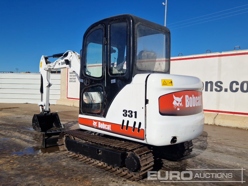 Bobcat 331G - Mini excavator: picture 3 Bobcat 331G - Mini excavator: picture 3
