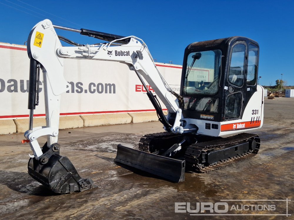 Bobcat 331G - Mini excavator: picture 1 Bobcat 331G - Mini excavator: picture 1