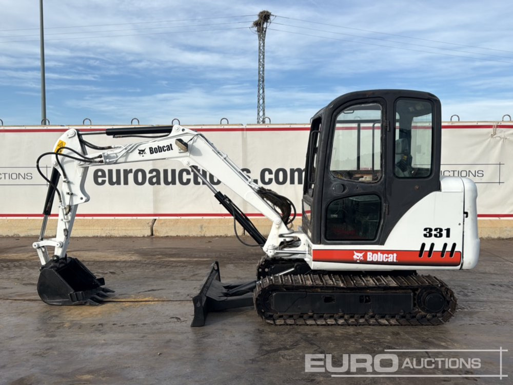 Bobcat 331G - Mini excavator: picture 2 Bobcat 331G - Mini excavator: picture 2