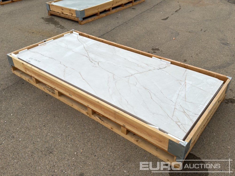 Pallet of Tiles 2,80 x 1,20m (20 Pieces 67.2m2) - Construction equipment: picture 2 Pallet of Tiles 2,80 x 1,20m (20 Pieces 67.2m2) - Construction equipment: picture 2