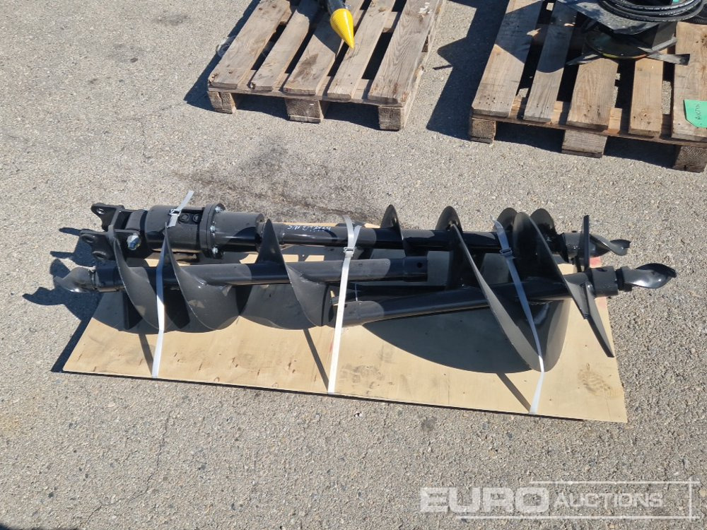Unused 2025 Captok Auger, Qty (3 of) Auger 8", With 12"/16" Auger Rod to suit 1-2 Ton Excavator - Auger: picture 5 Unused 2025 Captok Auger, Qty (3 of) Auger 8", With 12"/16" Auger Rod to suit 1-2 Ton Excavator - Auger: picture 5