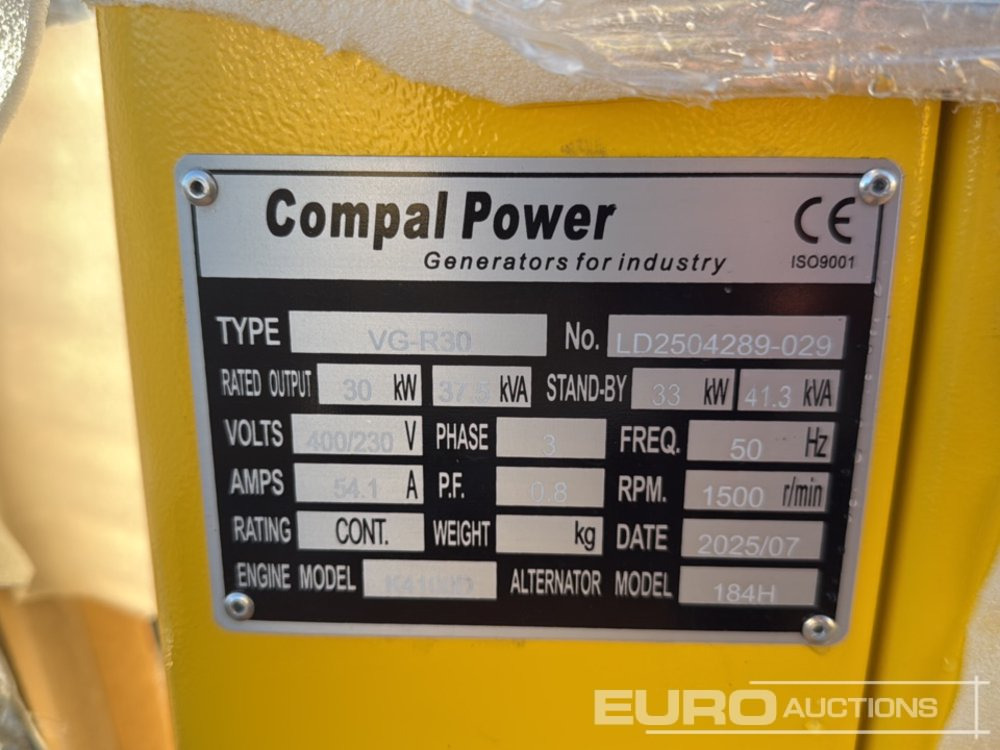 Generator set Unused Compal Power VG-R30: picture 10 Generator set Unused Compal Power VG-R30: picture 10