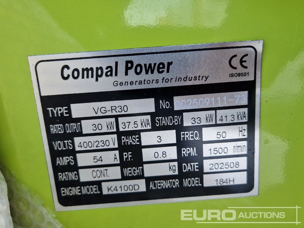Generator set Unused Compal Power VG-R30: picture 8 Generator set Unused Compal Power VG-R30: picture 8