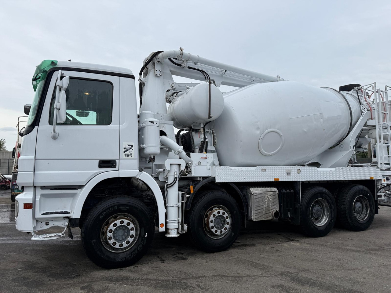Camion mixo-pompe Mercedes Actros DS-840-FF - Mixer pump truck: picture 2 Camion mixo-pompe Mercedes Actros DS-840-FF - Mixer pump truck: picture 2