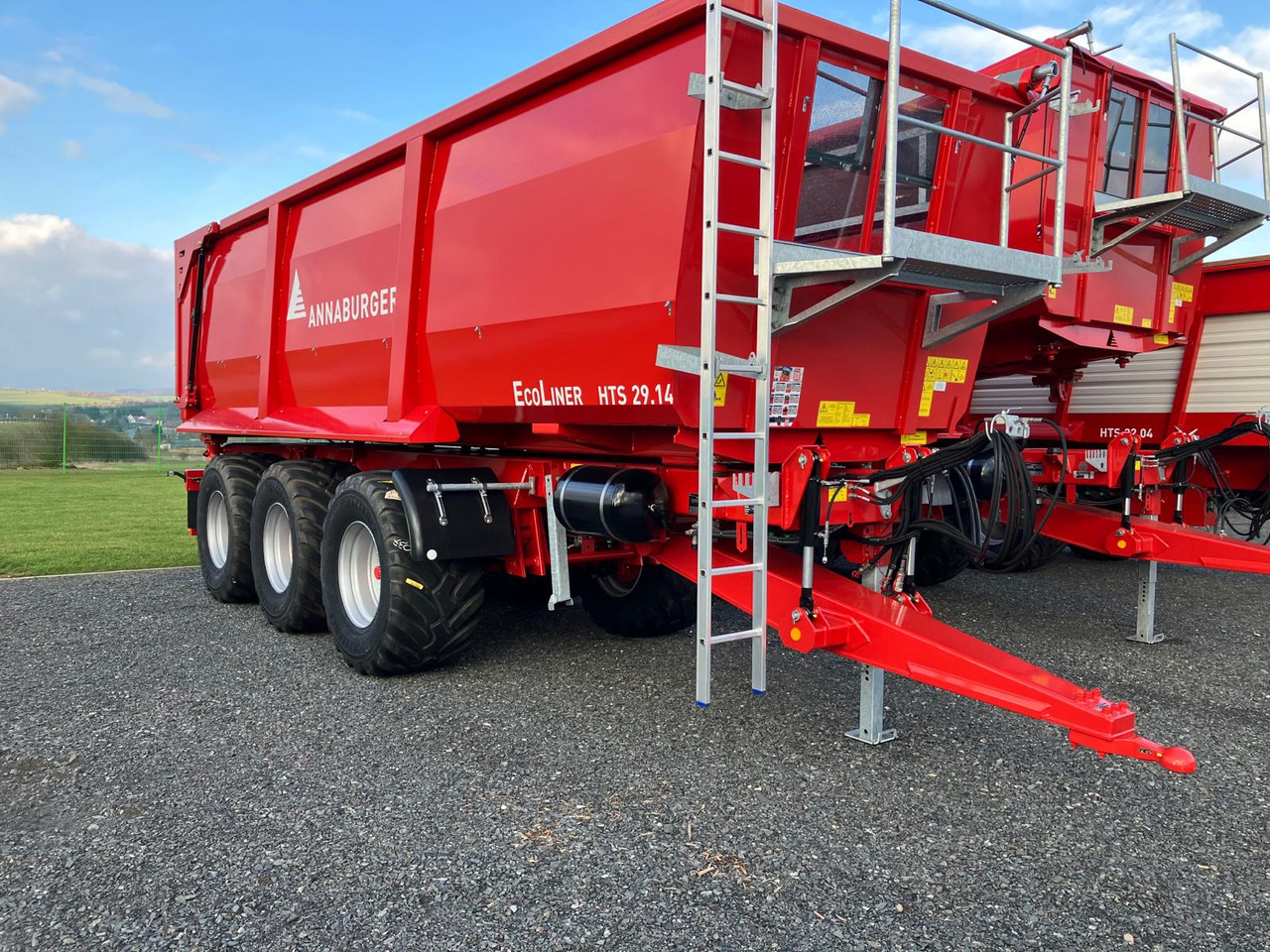 New Farm tipping trailer/ Dumper Annaburger HTS 29G.14 ECO-Liner PA: picture 1