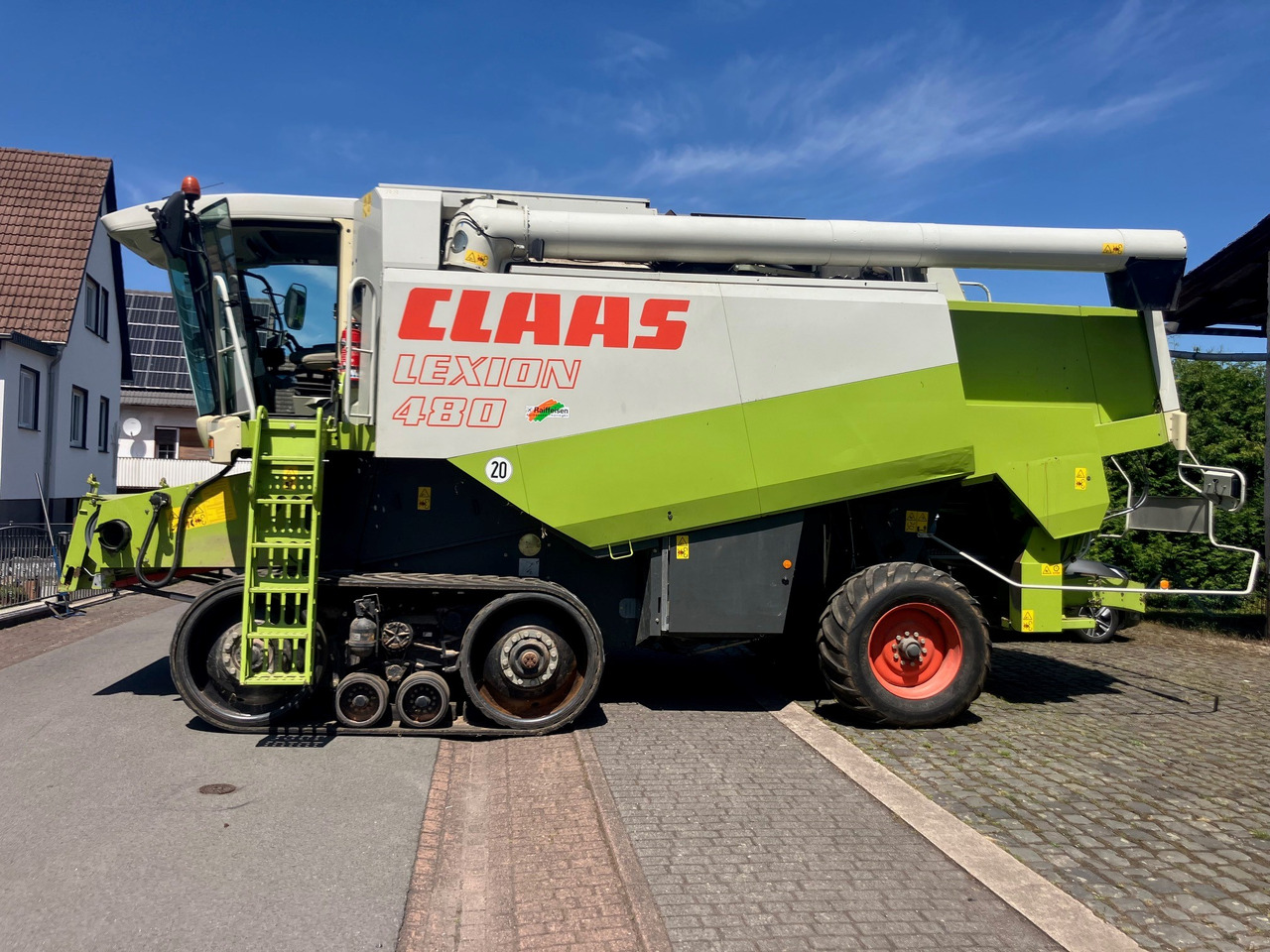 Claas Lexion 480 Terra Trac - Combine harvester: picture 1 Claas Lexion 480 Terra Trac - Combine harvester: picture 1