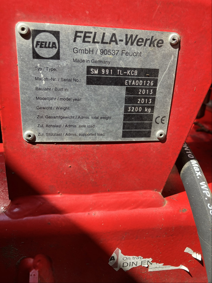 Fella SM 991 TL-KCB - Mower: picture 4 Fella SM 991 TL-KCB - Mower: picture 4