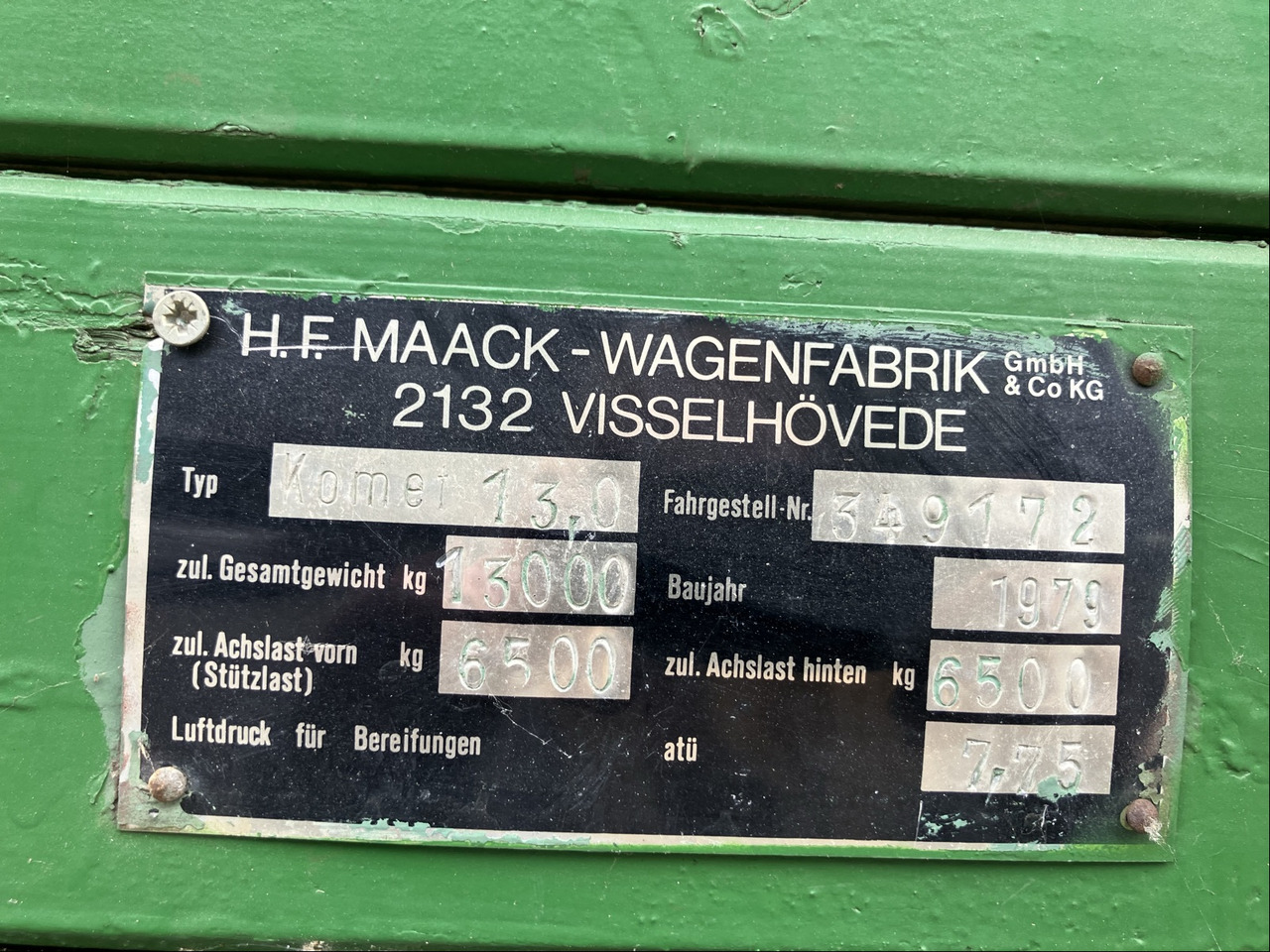 Maack 13 to Kipper - Tipper: picture 2 Maack 13 to Kipper - Tipper: picture 2