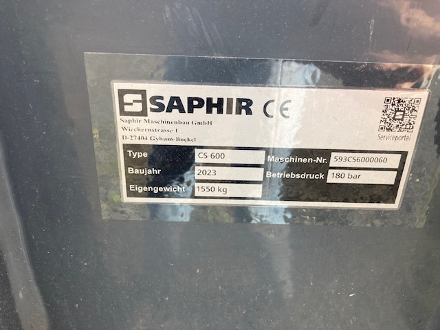 Saphir ClearStar 600 Strohstriegel - Harrow: picture 2 Saphir ClearStar 600 Strohstriegel - Harrow: picture 2