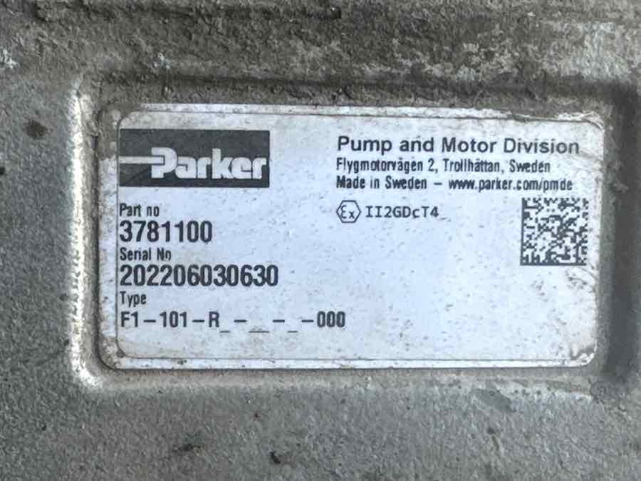 PARKER HYDRAULIK PUMP 3781100 F1-101-R - Hydraulics for Truck: picture 3 PARKER HYDRAULIK PUMP 3781100 F1-101-R - Hydraulics for Truck: picture 3