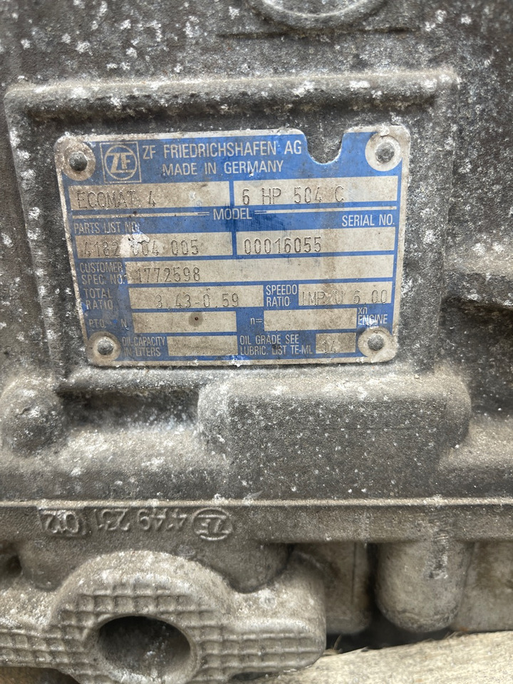 SCANIA 6HP504C - Gearbox for Truck: picture 3 SCANIA 6HP504C - Gearbox for Truck: picture 3