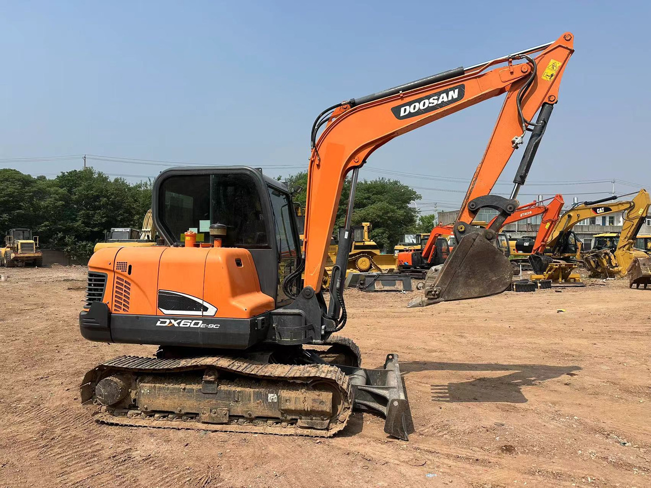 DOOSAN DX60 - Crawler excavator: picture 5 DOOSAN DX60 - Crawler excavator: picture 5