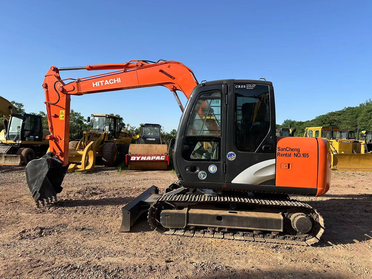 Hitachi ZX70 mini excavator - Mini excavator: picture 2 Hitachi ZX70 mini excavator - Mini excavator: picture 2