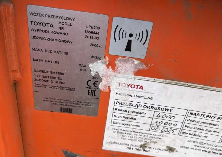 BT LPE200 - Pallet truck: picture 4 BT LPE200 - Pallet truck: picture 4