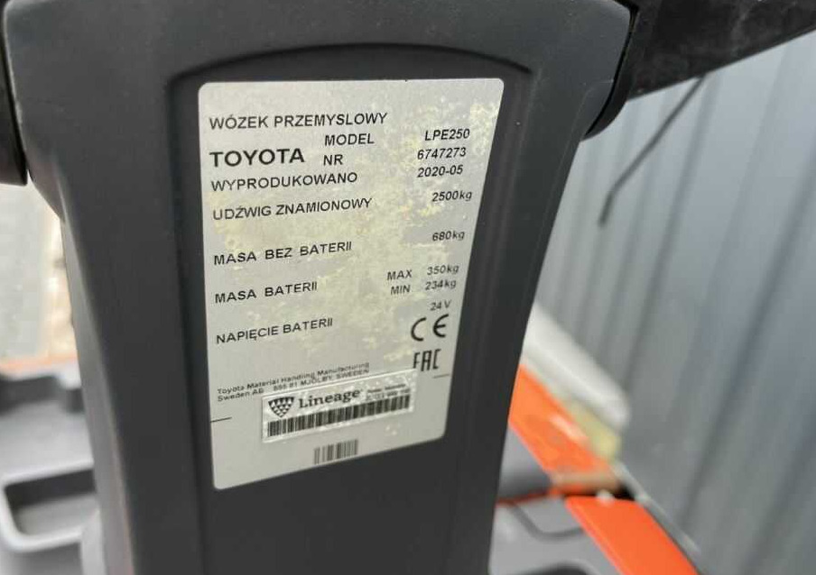 BT LPE250 - Pallet truck: picture 4 BT LPE250 - Pallet truck: picture 4