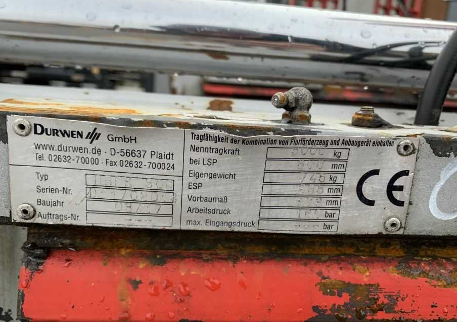 Durwen DRPK30C - Forks for Forklift: picture 5 Durwen DRPK30C - Forks for Forklift: picture 5