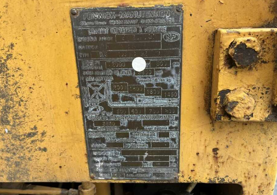 Fenwick DAP205 - Diesel forklift: picture 4 Fenwick DAP205 - Diesel forklift: picture 4