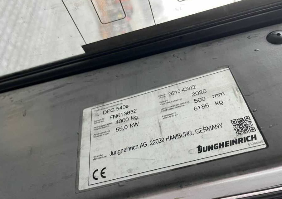 Jungheinrich DFG540s - Diesel forklift: picture 4 Jungheinrich DFG540s - Diesel forklift: picture 4