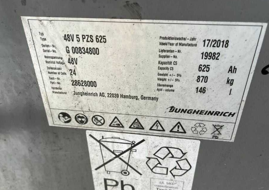 Jungheinrich EFG216k - Electric forklift: picture 5 Jungheinrich EFG216k - Electric forklift: picture 5