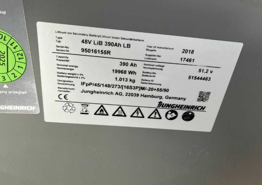 Jungheinrich EFG220 - Electric forklift: picture 5 Jungheinrich EFG220 - Electric forklift: picture 5