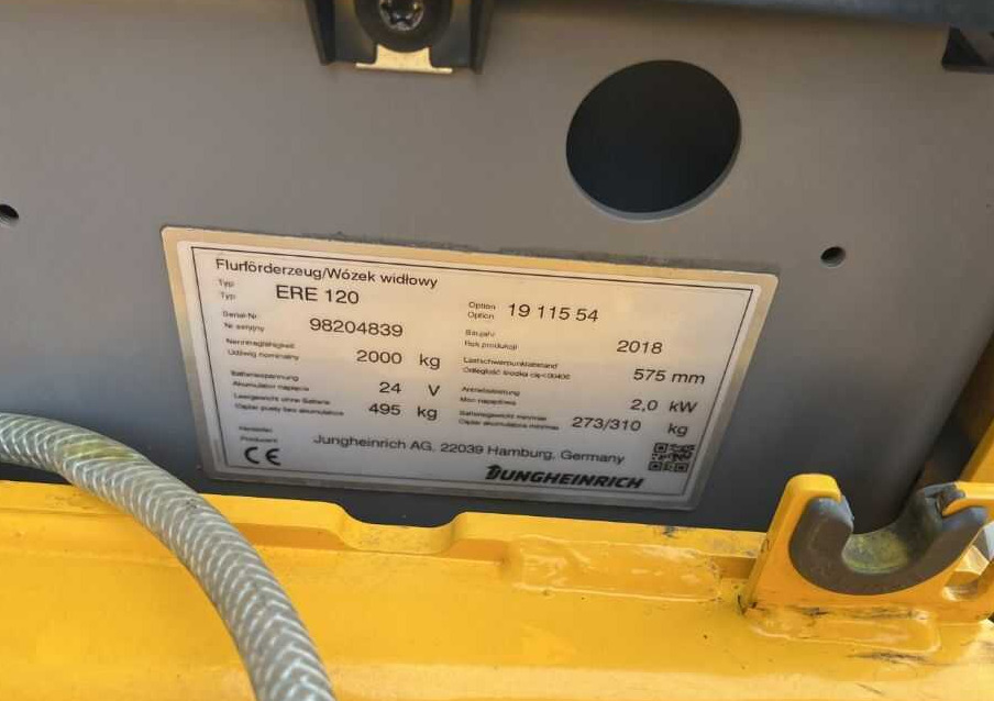Jungheinrich ERE120 - Pallet truck: picture 4 Jungheinrich ERE120 - Pallet truck: picture 4