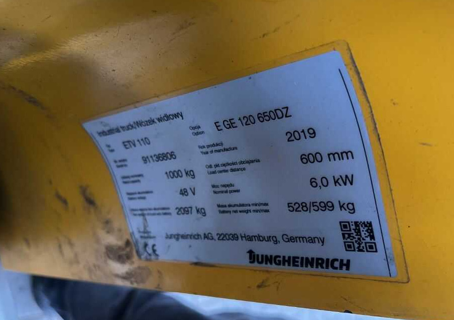 Jungheinrich ETV110 - Reach truck: picture 4 Jungheinrich ETV110 - Reach truck: picture 4