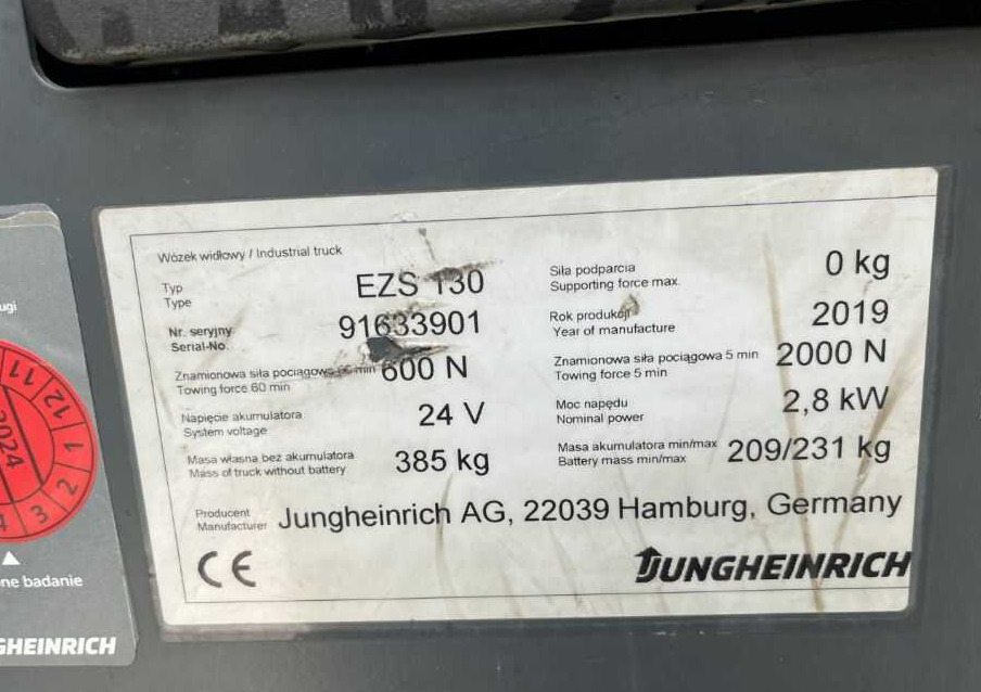 Jungheinrich EZS130 - Tow tractor: picture 4 Jungheinrich EZS130 - Tow tractor: picture 4