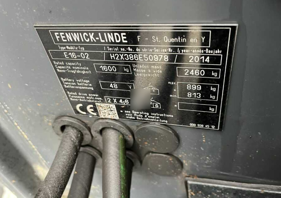Linde E16-02 - Electric forklift: picture 4 Linde E16-02 - Electric forklift: picture 4