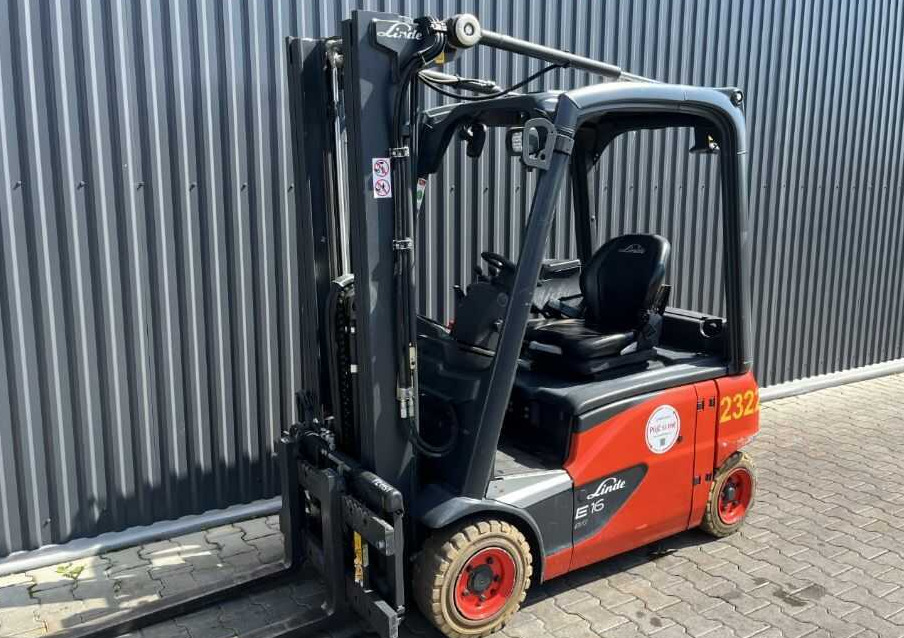 Linde E16P-02 - Electric forklift: picture 1 Linde E16P-02 - Electric forklift: picture 1
