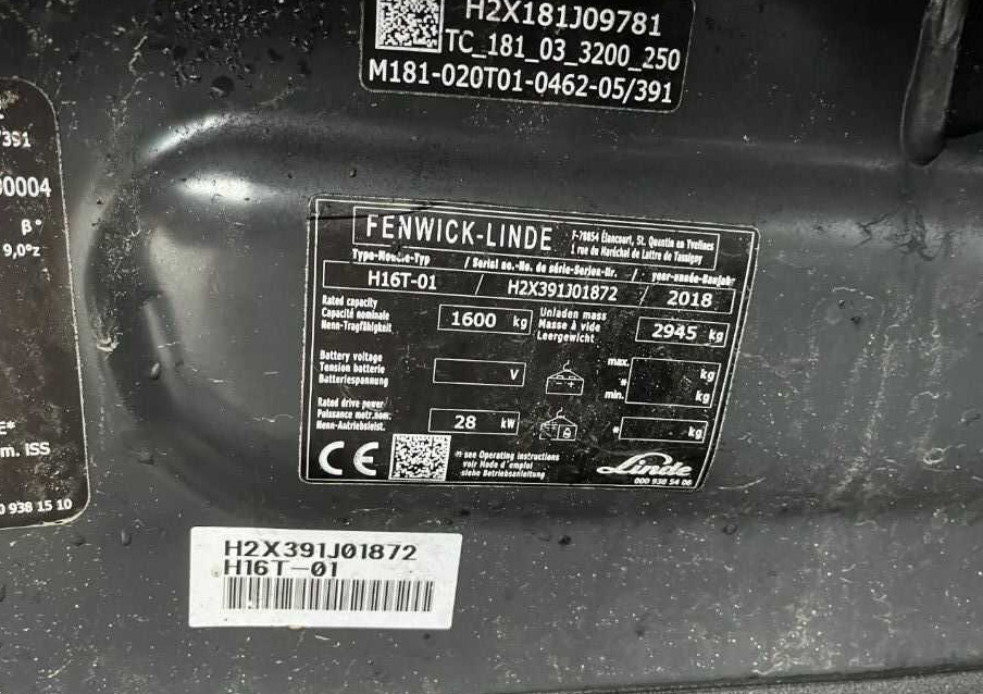 Linde H16T-01 - LPG forklift: picture 4 Linde H16T-01 - LPG forklift: picture 4