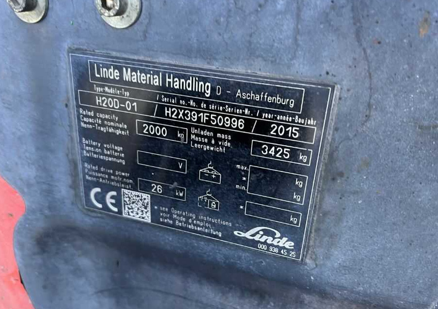 Linde H20D-01 - Diesel forklift: picture 4 Linde H20D-01 - Diesel forklift: picture 4