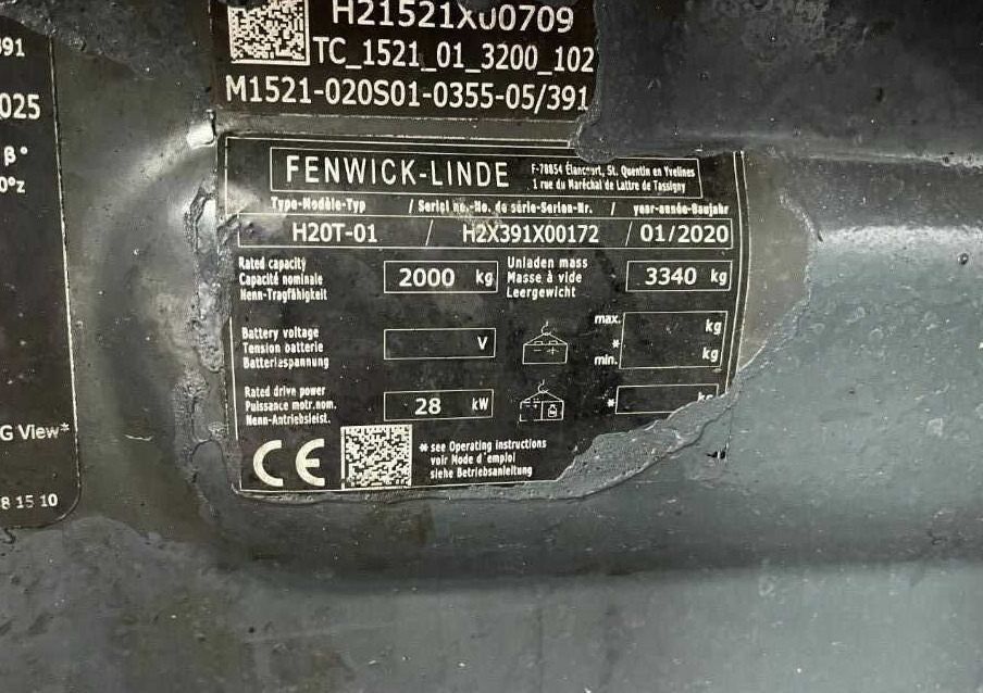Linde H20T-01 - LPG forklift: picture 4 Linde H20T-01 - LPG forklift: picture 4