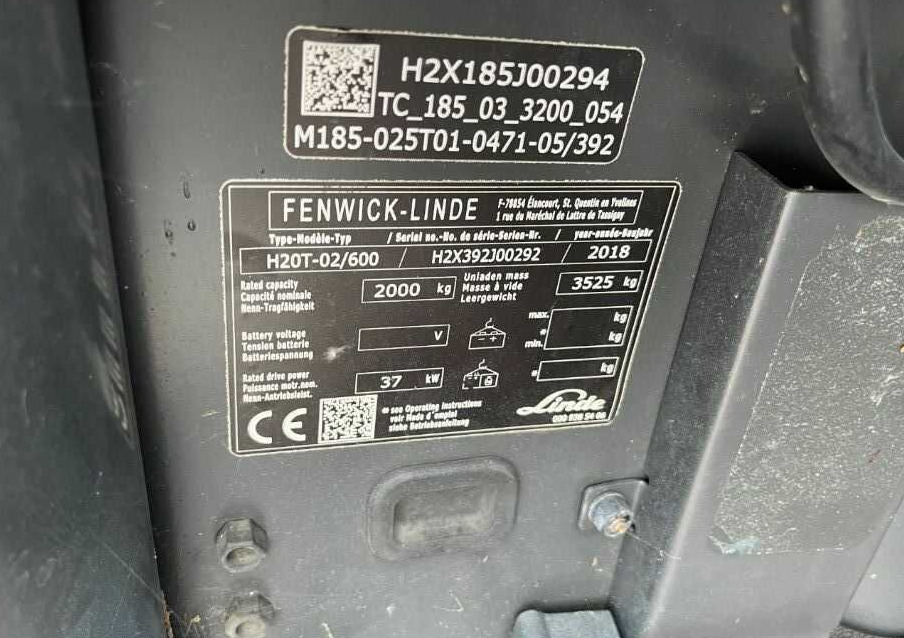 Linde H20T-02/600 - LPG forklift: picture 4 Linde H20T-02/600 - LPG forklift: picture 4