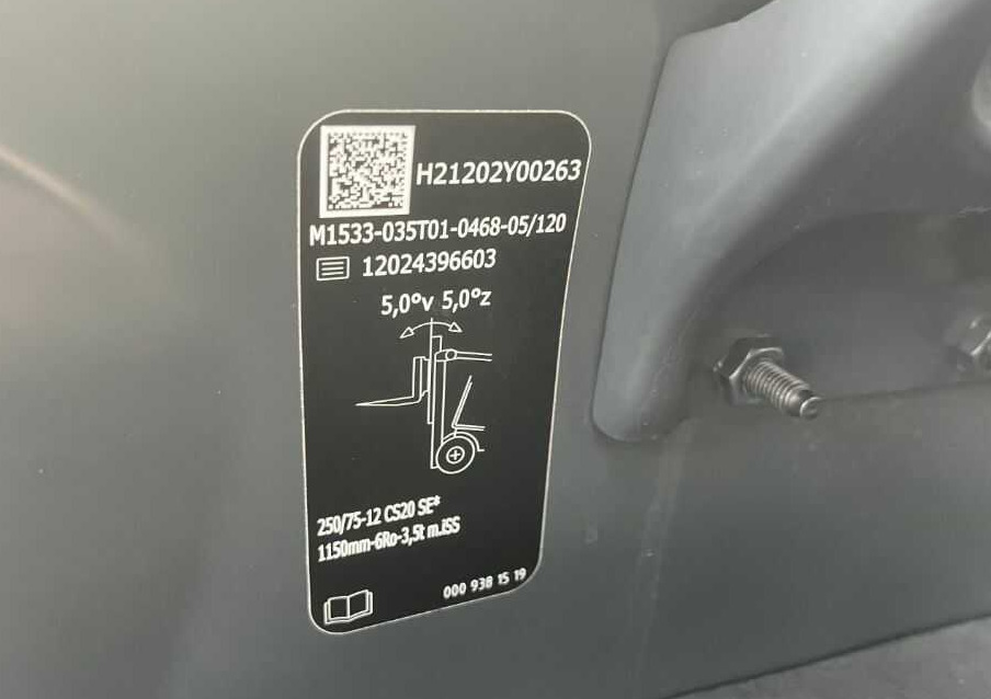 Linde H35T-01 - LPG forklift: picture 5 Linde H35T-01 - LPG forklift: picture 5