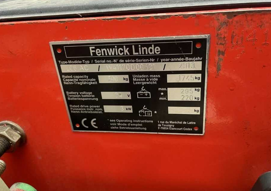 Linde L06AC - Stacker: picture 4 Linde L06AC - Stacker: picture 4