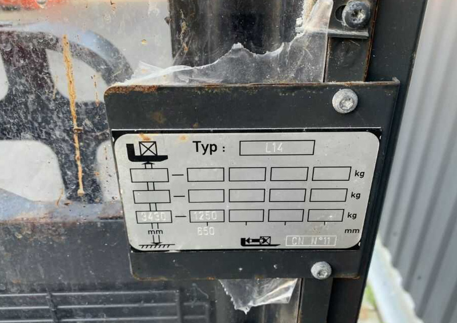 Linde L14 - Stacker: picture 5 Linde L14 - Stacker: picture 5