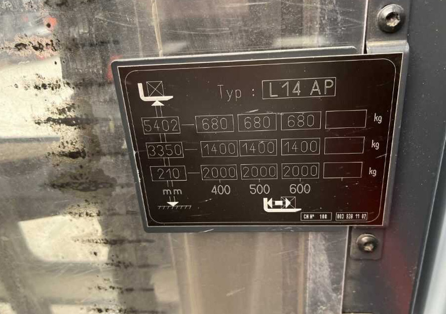 Linde L14APi - Stacker: picture 5 Linde L14APi - Stacker: picture 5