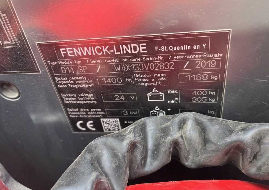Linde L14LSP - Stacker: picture 4 Linde L14LSP - Stacker: picture 4