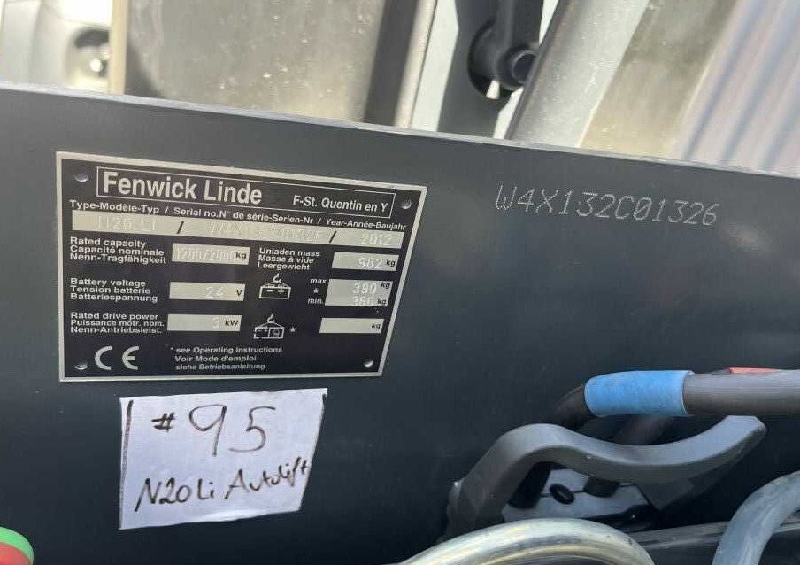 Linde N20Li - Order picker: picture 5 Linde N20Li - Order picker: picture 5