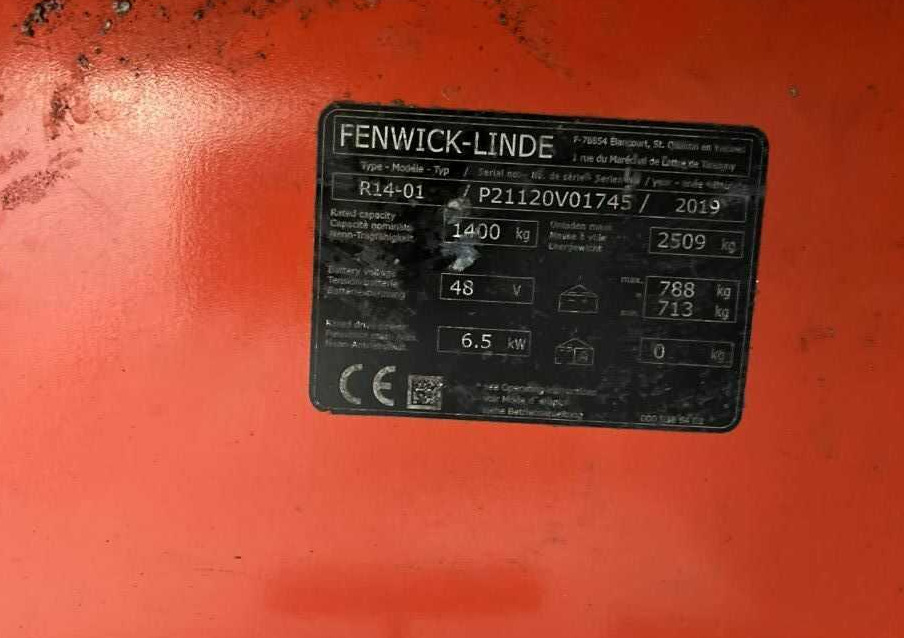Linde R14-01 - Reach truck: picture 4 Linde R14-01 - Reach truck: picture 4