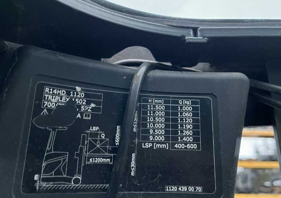 Linde R14HD-01 - Stacker: picture 3 Linde R14HD-01 - Stacker: picture 3