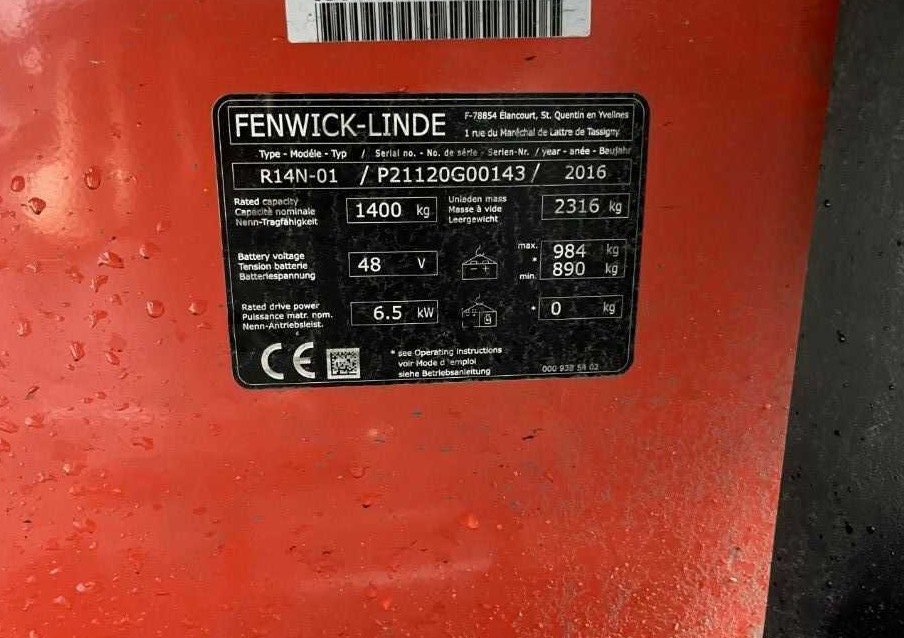 Linde R14SN - Reach truck: picture 4 Linde R14SN - Reach truck: picture 4