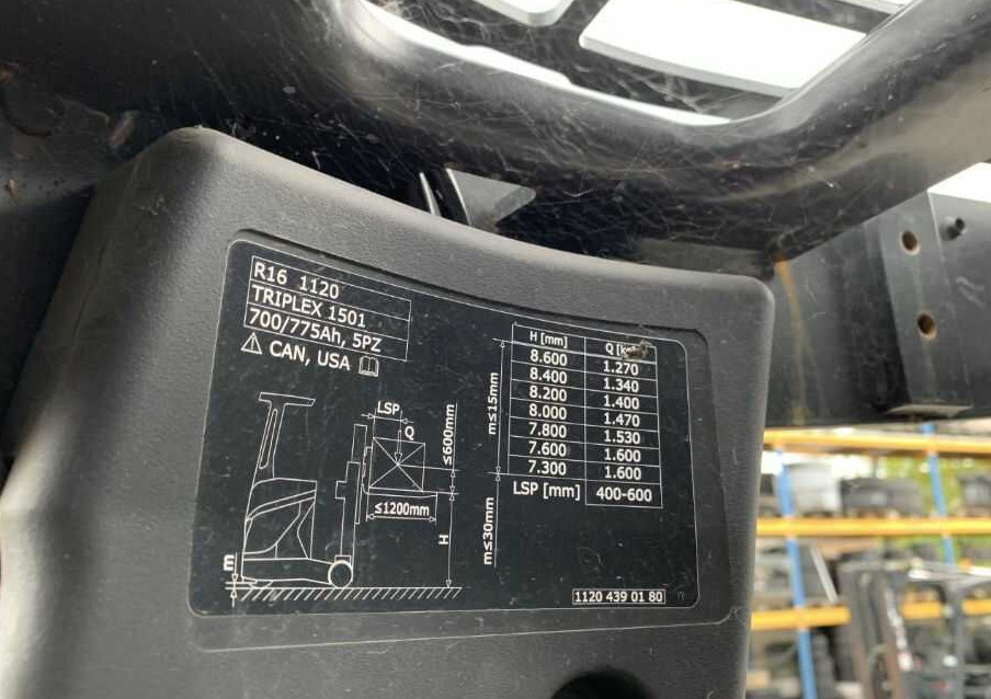 Linde R16-01 - Reach truck: picture 5 Linde R16-01 - Reach truck: picture 5