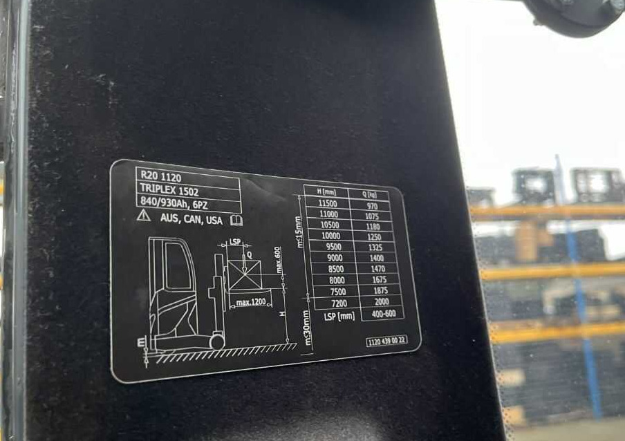 Linde R20-01 - Reach truck: picture 5 Linde R20-01 - Reach truck: picture 5