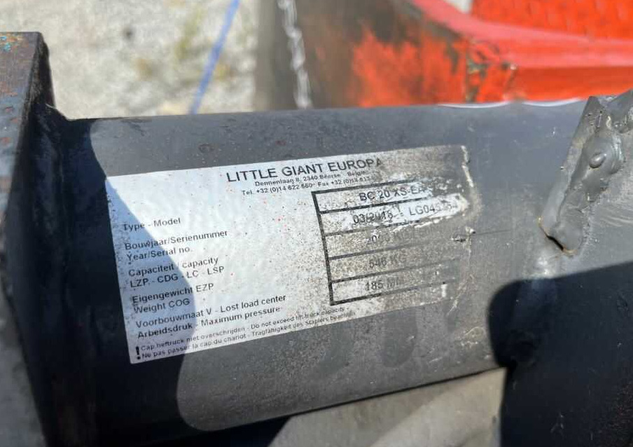 Little Giant BC20XS-EA SP - Clamp for Forklift: picture 5 Little Giant BC20XS-EA SP - Clamp for Forklift: picture 5